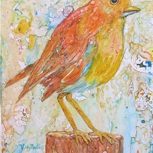 Art: Baby Bird by Artist Ulrike 'Ricky' Martin