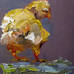 Art: Little Chick by Artist Delilah Smith