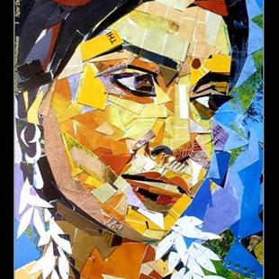 Art: Flower girl by Artist Parag Pendharkar