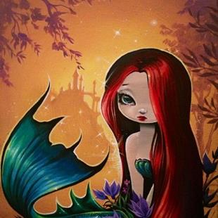 Art: Sweet Mermaid Dreams by Artist Nico Niemi