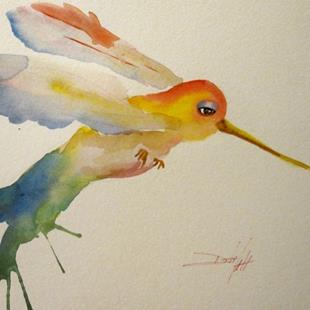 Art: Hummingbird No. 2 by Artist Delilah Smith