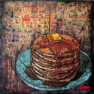 Art: Fat Cakes No. 4 by Artist Jenny Berry