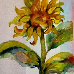 Art: Sunflower no. 3 by Artist Delilah Smith
