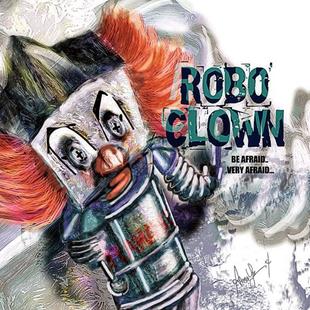 Art: RoBo Clown by Artist Alma Lee
