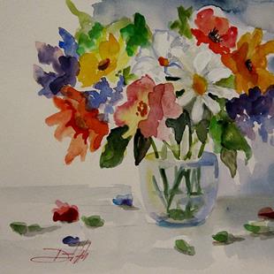 Art: Spring Flowers by Artist Delilah Smith