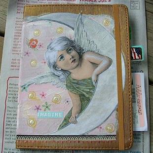 Art: Angel Journal-Sold by Artist Sherry Key