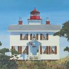 Art: Yaquina Bay Lighthouse by Artist Carol Thompson