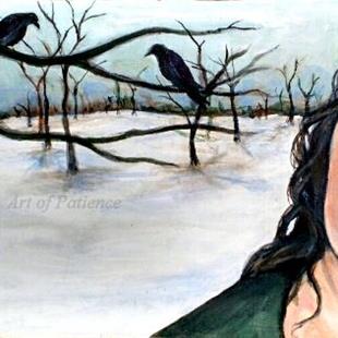 Art: Dust of Snow (Robert Frost) by Artist Patience