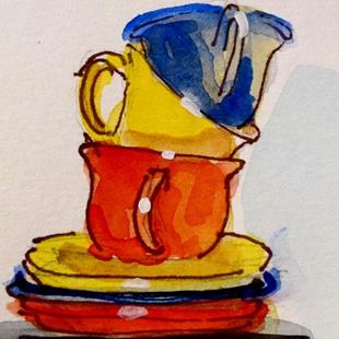 Art: Cups-sold by Artist Delilah Smith