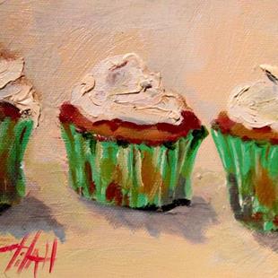 Art: Irish Cupcakes by Artist Delilah Smith