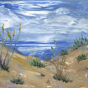Art: The Way to the Beach - sold by Artist Ulrike 'Ricky' Martin