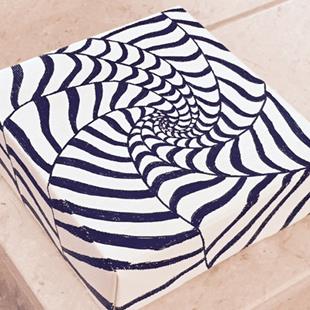 Art: Zentangle Inspired Art by Artist Ulrike 'Ricky' Martin