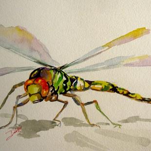 Art: Dragonfly by Artist Delilah Smith