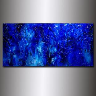 Art: BLUE LAGOON 25 by Artist HENRY PARSINIA