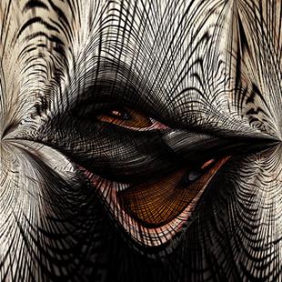 Art: Eye of the Owl by Artist Alma Lee