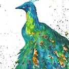 Art: Peacock  - sold by Artist Ulrike 'Ricky' Martin