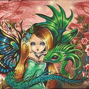 Art: Dragons Garden by Artist Nico Niemi