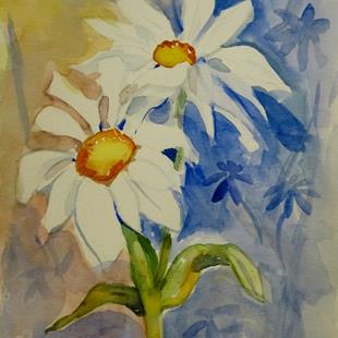 Art: Daisies by Artist Delilah Smith