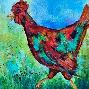 Art: Chicken Little - sold by Artist Ulrike 'Ricky' Martin