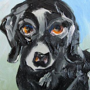 Art: Puppy by Artist Delilah Smith
