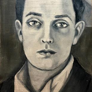Art: Buster Keaton by Artist Patience
