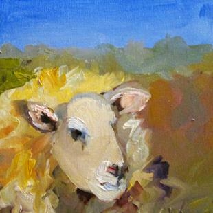 Art: Wooly Sheep by Artist Delilah Smith