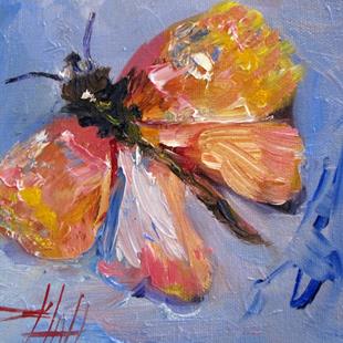 Art: Spanish Moth by Artist Delilah Smith