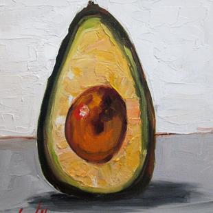 Art: Avocado No.2-sold by Artist Delilah Smith