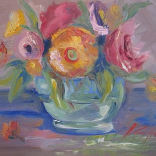 Art: Floral Still Life No. 2 by Artist Delilah Smith