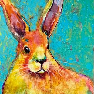 Art: Bunny Rabbit - sold by Artist Ulrike 'Ricky' Martin