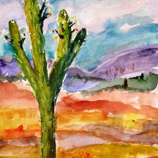 Art: Saguaro Cactus by Artist Delilah Smith