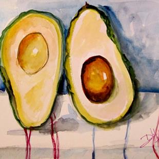 Art: Avocado No. 3 by Artist Delilah Smith