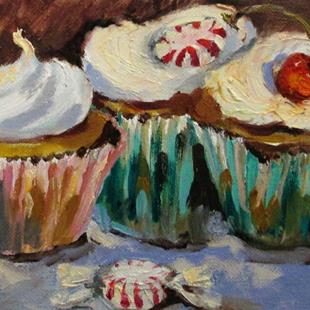 Art: Cupcake Party by Artist Delilah Smith
