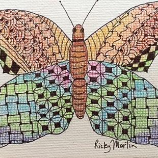 Art: Butterfly - sold by Artist Ulrike 'Ricky' Martin