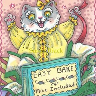 Art: EASY BAKE OVEN by Artist Susan Brack