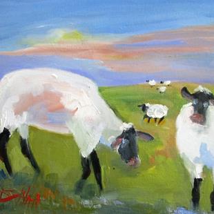 Art: The Flock by Artist Delilah Smith