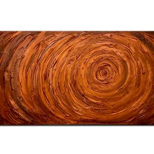 Art: COPPER CIRCLE by Artist Kate Challinor