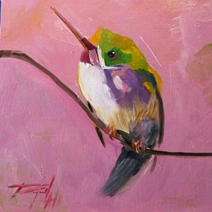 Art: Hummingbird No. 14 by Artist Delilah Smith