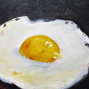 Art: Fried Egg by Artist Delilah Smith