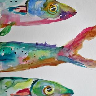 Art: Fish by Artist Delilah Smith