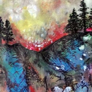 Art: Colorado is Calling by Artist Vicky Helms