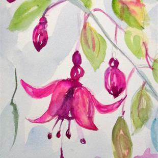 Art: Fuchsia by Artist Delilah Smith