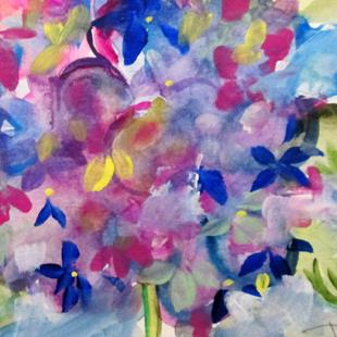 Art: Hydrangea-sold by Artist Delilah Smith