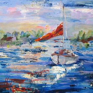Art: Ready to Sail by Artist Delilah Smith