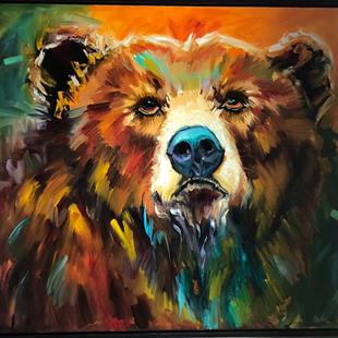 Art: Big Bear by Artist Diane M Whitehead