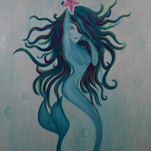 Art: CherelleArt Mermaid Nixe by Artist Cherelle Art