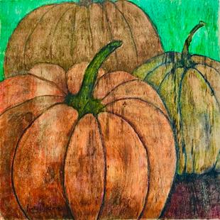 Art: Pumpkins by Artist Ulrike 'Ricky' Martin