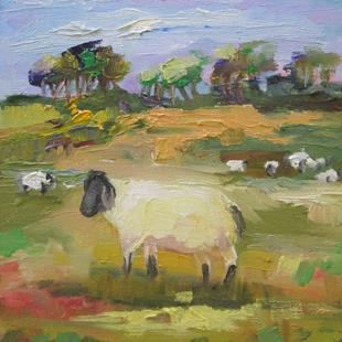 Art: Sheep No.6 by Artist Delilah Smith