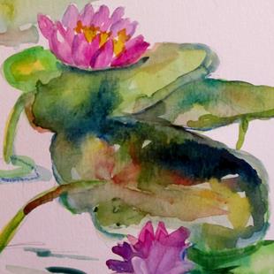 Art: Lily Pond No. 11 by Artist Delilah Smith