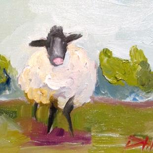 Art: Sheep No. 7 by Artist Delilah Smith